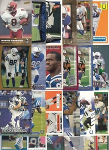 Carte da calcio vintage MARVIN HARRISON 25 ct - tutte diverse con esordiente - Foto 1 di 1