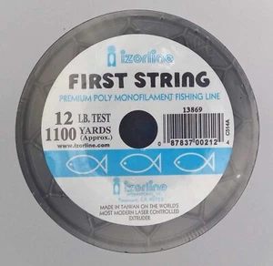 Monofilamento de primera cuerda Izorline 12# X 1100 yd (carrete 1/4#) azul marino. - Imagen 1 de 1