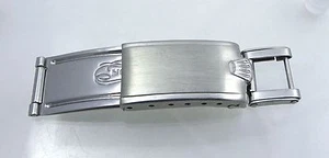 Rolex Brevete Hecho en Suiza Banda Pulsera Hebilla Logotipo Grande 6535 13,6 mm 1960 - Imagen 1 de 4