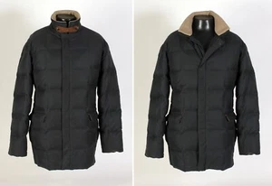 Giacca imbottita Loro Piana nylon/piumino con dettagli in camoscio e cashmere - vendita al dettaglio $4500 - Foto 1 di 23