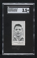 1956 Barratt & Co Famous Footballers Series A4 Duncan Edwards #40 SGC 3.5