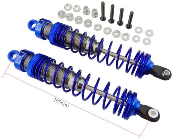 Hot Racing - Aluminum Heavy Duty Big Bore Shocks, 105mm, (2pcs) - Image 1 of 1