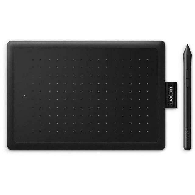Wacom One by Wacom Creative Graphics Table wioth Pen, Black - CTL472K1A