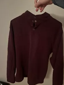 Red Head Shirt Mens Large - Maroon - Picture 1 of 2