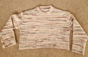Schöner Bunter Kurzer Strickpulli Gr. S Pigalle - Bild 1 von 3