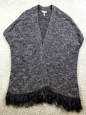 Cárdigan Joie S Mujer Lino Algodón Envoltura Abierta Frontal Tejido Suéter Lagenlook Pequeño Foto 1 de 4