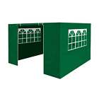 Premium Gazebo Side Walls/Doors, Fits 3x3m Models - Green