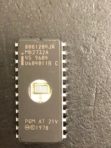 8001204JA MD2732A U604011B EPROM MOTOROLA 2LOT - Picture 1 of 3