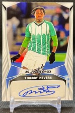 THIERRY NEVERS 2023 Leaf Soccer Base Autograph Card No. BA-TN1