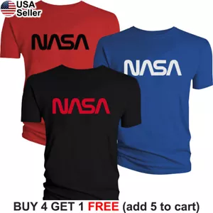 NASA T-Shirt Space Exploration Aerospace Aeronautics Astronaut Shuttle BNS01 - Picture 1 of 20