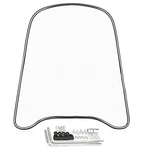 Universal Motorcycle Windscreen Extension Spoiler Scooter Windshieldz A6F0 - Picture 1 of 6