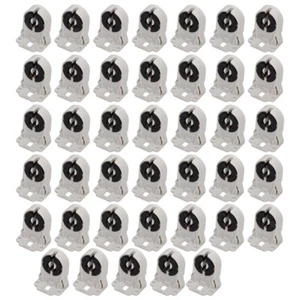 40 Pieces 50/60Hz T8 Fluorescent Light Socket Lamp Holder LED Bracket Lamp - Picture 1 of 7