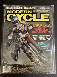Modern Cycle Magazine • OCT 1977 • MIKKOLA • Dirt Bike • Motocross #MOS-34 - Picture 1 of 12