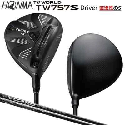 HONMA Golf Tour World 2022 TW757 Type-S Driver 9.0 Vizard Graphite Shaft S-Flex - Image 1 of 4