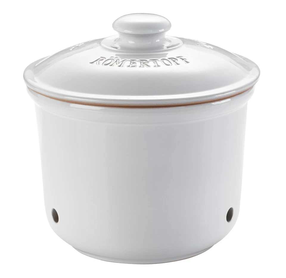 Römertopf MAXI Zwiebel-Frische-Topf Weiß - Bild 1 von 1