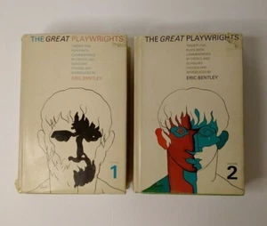 THE GREAT PLAYWRIGHTS - Eric Bentley - 2 VOL SET - 1970 in good condition 1st ed - Picture 1 of 12