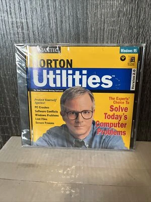 Vintage Norton Utilities Ver 2.0 CD  New Sealed - Image 1 of 2