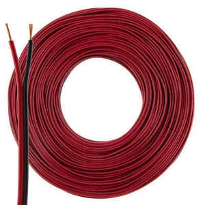 Lautsprecherkabel 2x0,50mm² - 50m - rot/schwarz - CCA - Audiokabel - Boxenkabel - Bild 1 von 1