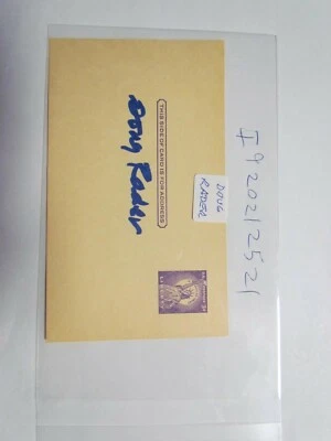 Doug Rader Signed Postcard - Image 1 of 2