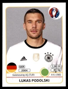Panini Euro 2016 Lukas Podolski Germany No. 258 - Picture 1 of 2