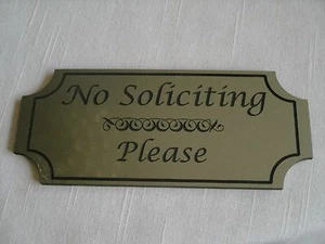 Kunststoffschild ohne Werbung / silber mit schwarzem Schriftzug - Bild 1 von 2