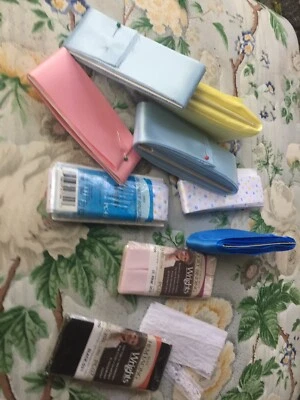 Vintage Lot of Seam & Blanket- Quilt  Binding - Image 1 of 4