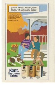 Anuncio de cigarrillos Kent 1988 - Imagen 1 de 1