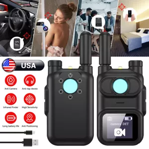 Anti-Spy Camera Wireless RF Detector Infrared Bug Tracker Finder Scanner Device - Picture 1 of 14