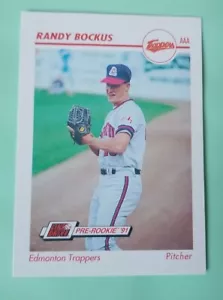1991 Line Drive AAA #155 Randy Bockus - Edmonton Trappers - Picture 1 of 2