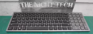 Genuine Dell Wireless Keyboard ONLY Mutli-Device Slim KB7120Wc (No Dongle) - Picture 1 of 4