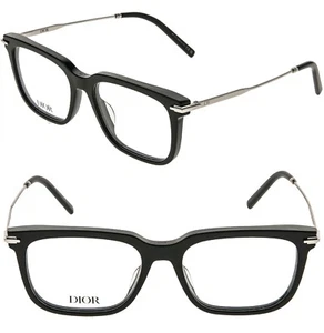 CHRISTIAN DIOR Negro Suite S12I Plateado Gafas Ópticas DM50052I BLACKSUITEO - Imagen 1 de 11