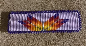 Beautiful Native American Lakota Sioux Beaded Barrette. - Picture 1 of 4