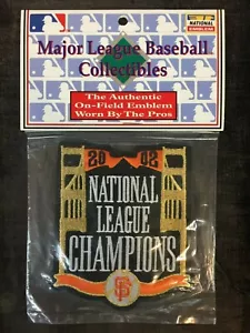 SF Giants 2002 National League Champions On-Field Emblem Patch - Picture 1 of 1