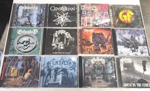12x Death Metal CDs Job Lot Mortician Gorefest Entombed Dissection Dismember - Imagen 1 de 19