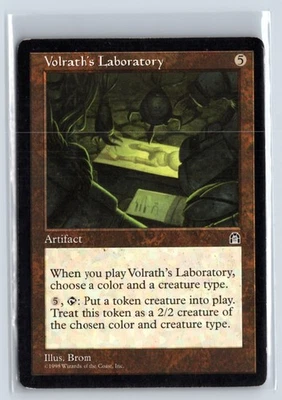 MTG Magic the Gathering Card - (4X) Volrath's Laboratory - Stronghold - Rare - Image 1 of 4