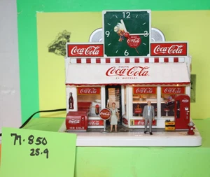 1999 Danbury Mint beleuchtete Coca-Cola Soda Brunnenuhr - Bild 1 von 10