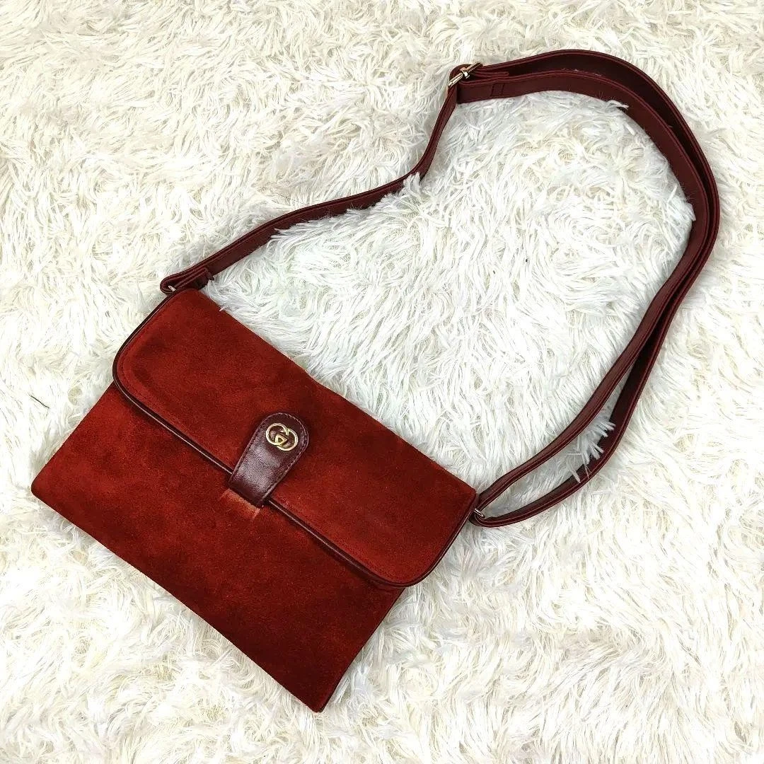 Gucci Suede Exterior Bags & Handbags for Women for sale | eBay