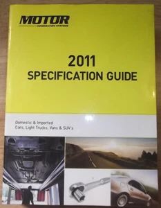 2002-2011 MOTOR SPECFICATION GUIDE DOMESTIC & IMPORTED CARS TRUCKS SUVS VANS - Picture 1 of 5