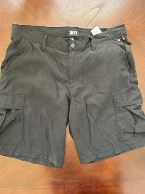 DKNY Men's Black Cargo Shorts size 32  - Image 1 of 4