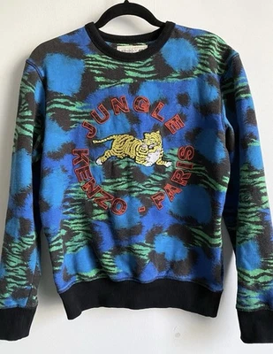 KENZO X H & M JUNGLE KENZO PARIS SWEATER MEN SIZE XS Foto 1 de 4