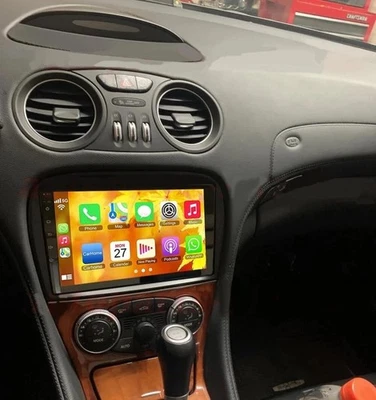 2+64G For Mercedes-Benz SL R230 SL350 SL500 Android 15 Car Stereo Radio CarPlay — 第 1/4 张图片
