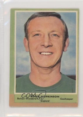Tarjetas de concurso de fútbol americano 1964-65 A&BC Eddie Hopkinson #6 Foto 1 de 2