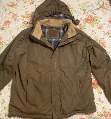 Free Country Мужская Mountain Guide водостойкий с капюшоном пальто кора коричневый размер Lg - Изображение 1 из 4