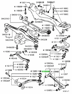 Bushing, Rr Susp Lwr Arm For: Mitsubishi Lancer Evo 7 8 9 (CT9A) - Picture 1 of 1