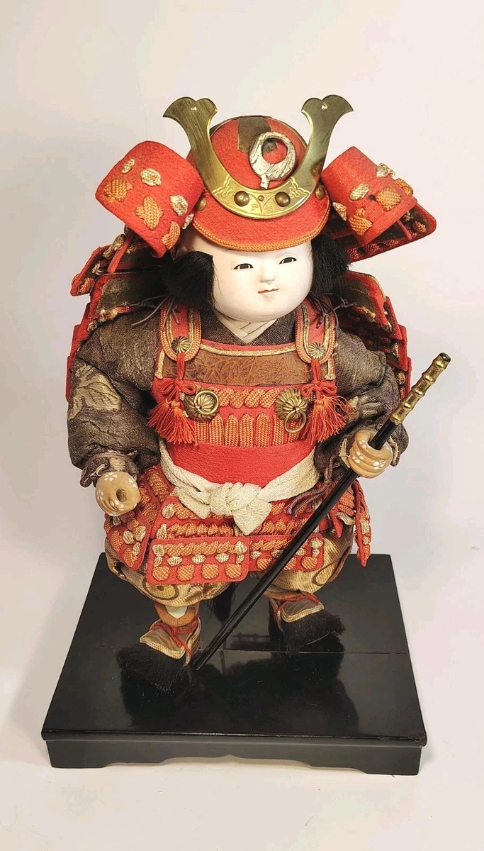 武士人形 武士娃娃在古董日本娃娃| eBay