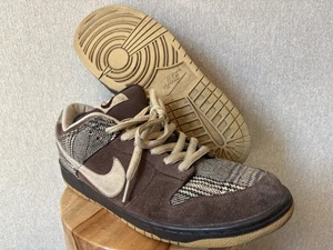 Nike SB Dunk Low Pro Tweed Brown Plaid 2004 304292 Rare Size 11.5 - Bild 1 von 18