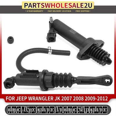 2x New Clutch Master and Slave Cylinder for Jeep Wrangler JK 2007 2008 2009-2012 - Image 1 of 4