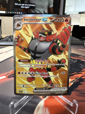 Incineroar ex 187/162 Sv05: Temporal Forces Holo - Image 1 of 2