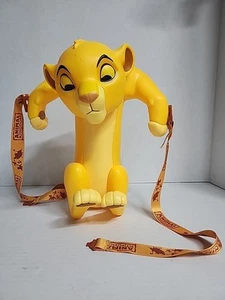 Disney Parks Popcorn bucket Simba The Lion King Animal Kingdom with strap - Picture 1 of 5