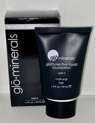 BRANDNEU! GLO-MINERALS ((NATURAL FAIR SATIN ll)) SCHUTZ FLÜSSIGE GRUNDIERUNG - Bild 1 von 4